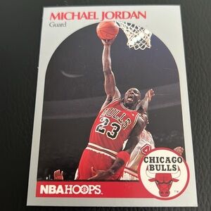 Michael Jordan Chicago bulls 1990 NBA hoops #65